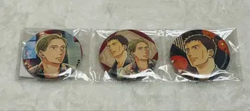 그려낸 야시로&도메키 여행ver. 캔뱃지 3개 세트