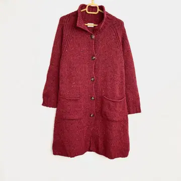 유나이티드 컬러즈 니트 롱 코트