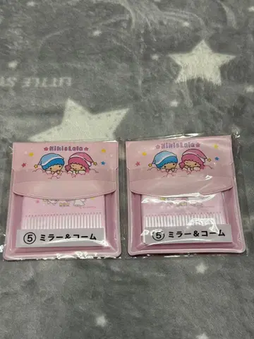 Kiki&Lala 50주년 기념 거울&빗 2세트