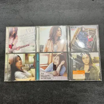 YUI 싱글 앨범 13장 묶음 판매 최초 한정판