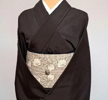 반폭 오비 롱 윌리엄 모리스 핀퍼넬 x 윌로우 보우 리버서블