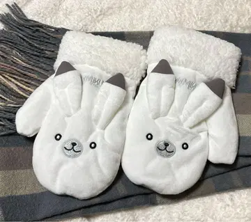 토끼 유키네 봉제 인형 장갑