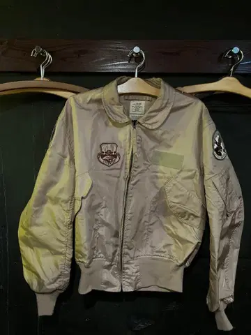 베이지 cwu36P 플라이트 자켓