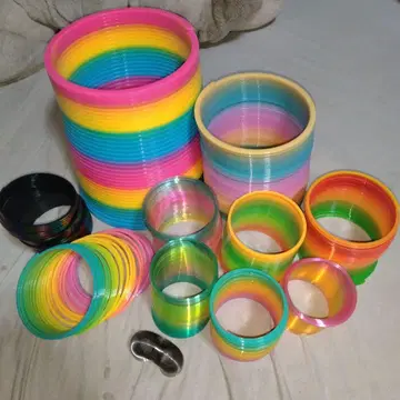 레인보우 스프링 묶음 판매