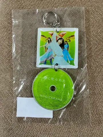 노기자카46 CD형 키링 키미니 시카라레타 카키 하루카