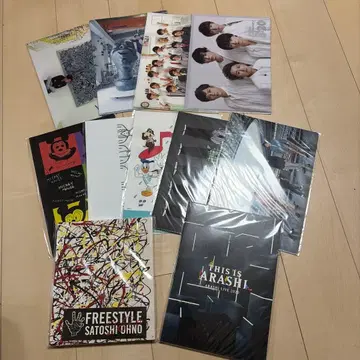 아라시 파일 세트 책자 세트