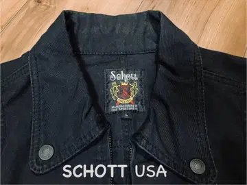 Schott USA 자켓 BLACK L 사이즈