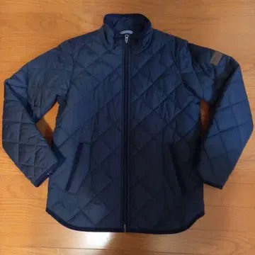 AIGLE 네이비 퀼팅 자켓