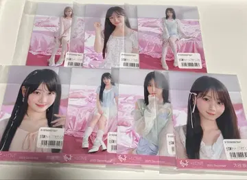 이코럽 러브송에 습격당하다 자켓 의상 브로마이드 미개봉 7세트