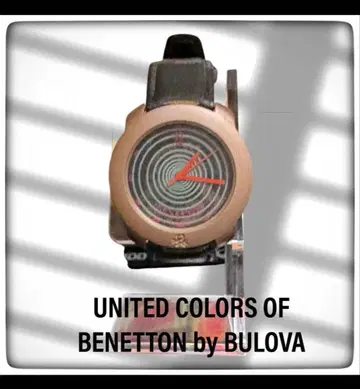 [ 레어 ] 베네통 x 브로바 90년대 빈티지 워치
