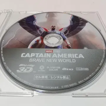 [캡틴 아메리카: 브레이브 뉴 월드 ('25미국)] 3D 디스크