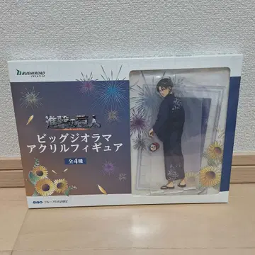 진격의 거인 빅 디오라마 아크릴 피규어 리바이 유카타 GIGO 한정판