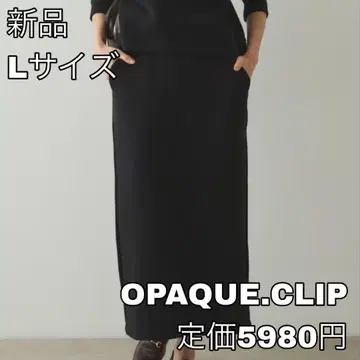 4487 OPAQUE.CLIP 이지 내로우 스커트