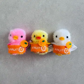 병아리의 덕분 삐요리나 지역 한정 후르츠 귤 병아리 3색 컴플리트