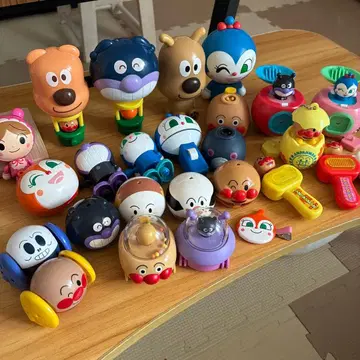 호빵맨 캡슐 토이 가챠 모음 판매 27개 세균맨 짤랑이