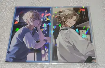 니지산지 카나에 히바치 마나 폴라로이드풍 카드 보이스 비주얼 카드