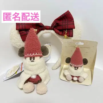 디즈니 크리스마스 릴린린 머리띠 인형 배지 2025