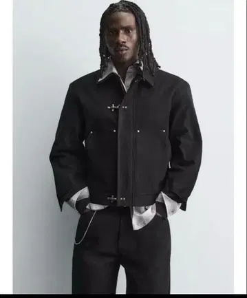 [새상품급] ZARA 릴랙스핏 토글 버튼 자켓