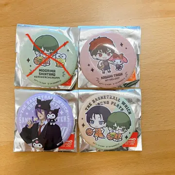 쿠로바스 산리오 캔뱃지