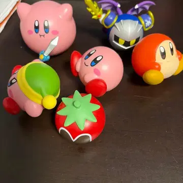 커비 피규어 6개 세트