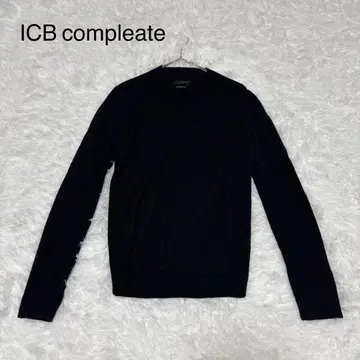 [아이씨비] 긴팔 울 니트탑 S 브이넥 40세 전후 겨울 스테디셀러 인기