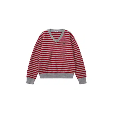 AEAE STRIPE V-NECK KNIT PULLOVER 스트라이프
