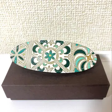 문코야 오제키 머리핀 금사<그린>