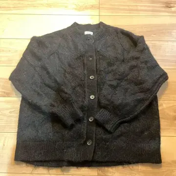 로리즈팜 가디건 블랙