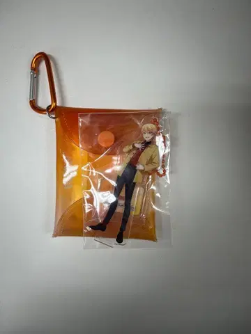 프로세카 클리어 카드 3장 아크릴 스탠드 파우치 스시로 콜라보