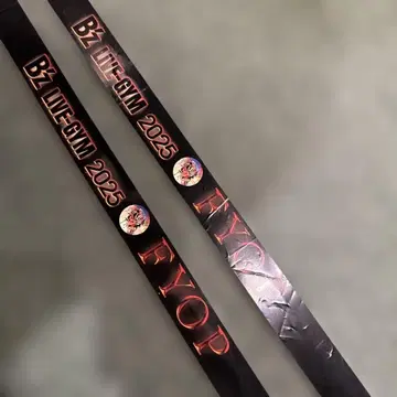 B'z LIVE-GYM 2025 FYOP 테이프 2개