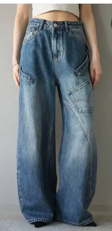 Lumier 페인터 커브 데님