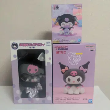 쿠로미 피규어 3종 세트 미개봉품