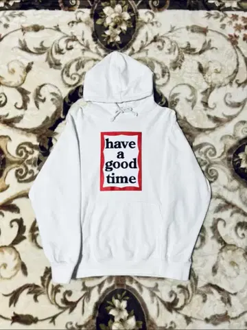 have a good time 후드티 L 사이즈 화이트