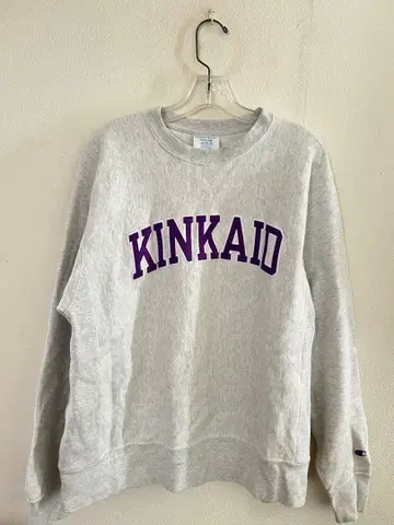 챔피온 리버스 위브 맨투맨 빈티지 복각 파랑 택