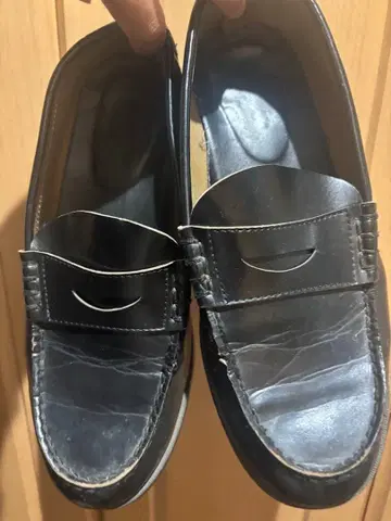 블랙 로퍼 슬립온