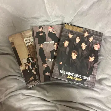 Snow Man THE BEST 2020-2025 3매 세트