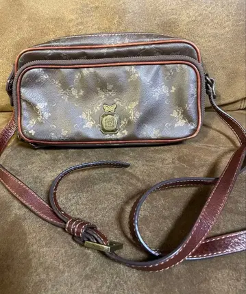 안나수이 꽃무늬 숄더백 브라운 안나수이 백 안나수이