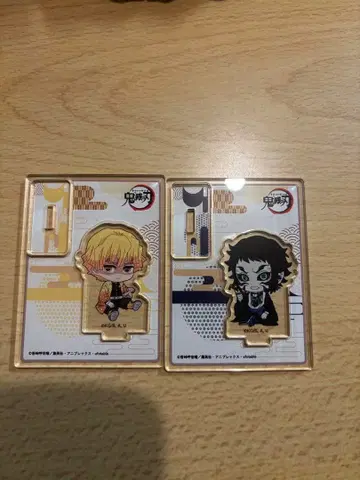 귀멸의 칼날 뻬땅무스메 아크릴 스탠드 아가츠마 젠이츠 카이가쿠