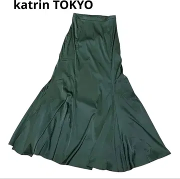 katrin TOKYO 카트린 도쿄 새틴 머메이드 롱 스커트