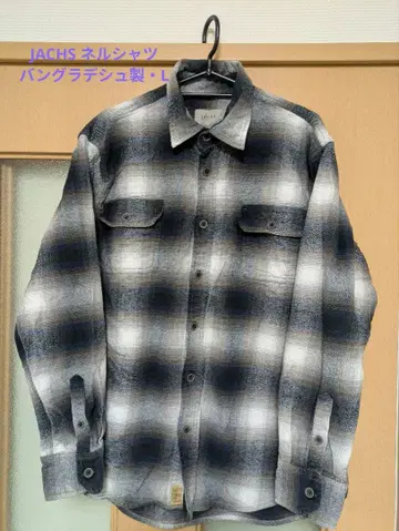 JACHS 플란넬 셔츠 (방글라데시 제 L)