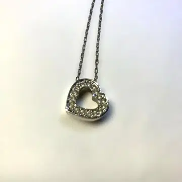 SWAROVSKI 스와로브스키 목걸이 하트 스톤