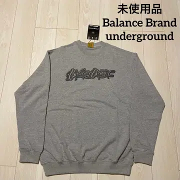 택 포함 미사용품 Balance Brand BIG 실루엣 맨투맨