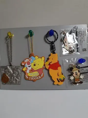 디즈니 관련 키링 5종