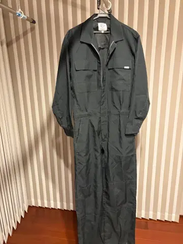 GRACE ENGINEERS 오버롤 L 사이즈 다크 그레이