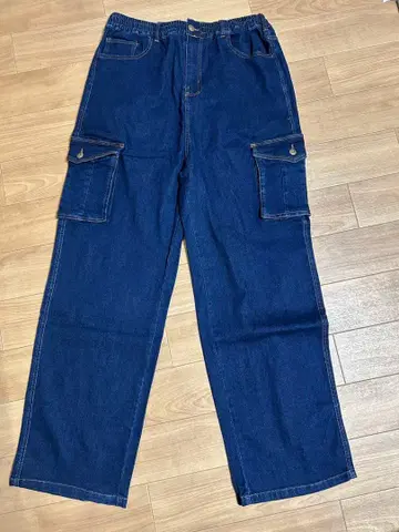 카고 데님 팬츠 네이비