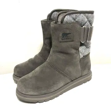 새상품급 SOREL 소렐 어그 부츠 24cm 그레이 보아 안감