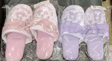 산리오 복권 마이멜로디 쿠로미 슬리퍼