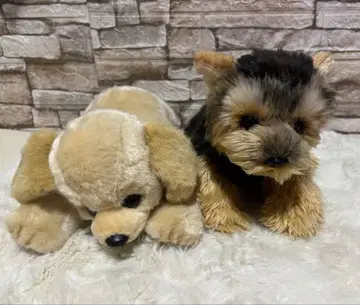 사계절 오리지널 GANZ 봉제 인형 래브라도 리트리버 요크셔 테리어