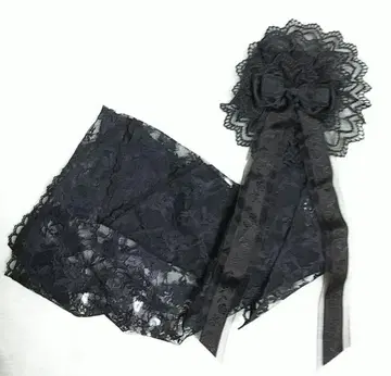 Angelic Pretty Vioretta 캐노티에 클립 블랙