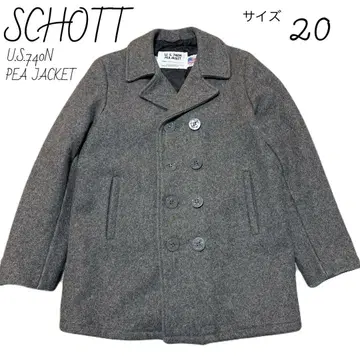 샷 SCHOTT U.S.740N PEA JACKET 20 피코트